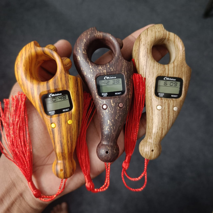 1PCS Digital Tasbeeh Tally Counter with watch